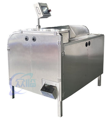 1.5KW 실용적인 새우 껍질 벗기기 기계 다단계 스테인리스 스틸 재료