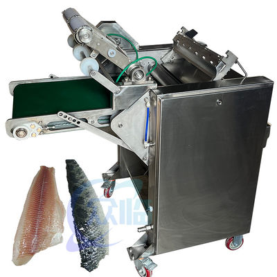 300-400KG/H 생선 껍질을 벗기는 기계 1200x600x930mm 산업용