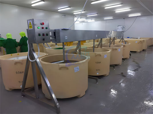 좋은 가격 대용량 드럼 믹서 Shrimp Processing 온라인으로