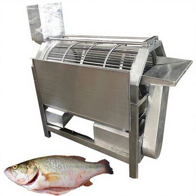 좋은 가격 실용적인 자동 생선 스케일링 기계 착용 저항 500-600kg/H 380V 2200x1150x1600mm 온라인