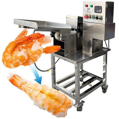 좋은 가격 해산물 및 새우 배꼽 절단기 용 스시 새우 절단기 0.4KW 새우 백 절단기 50-70Pcs/Min 스시 EBI 커터 온라인으로