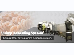 산업용 새우 절제 기계 SUS316 머리를 절단하기 위한 내구성